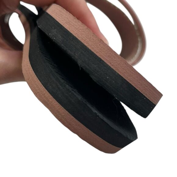 Havaianas Trancoso Slides Bronze Beige Women’s Size 11-12 Chevron Strap Slip On - Picture 6 of 9